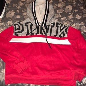 PINK hooded sweatshirt